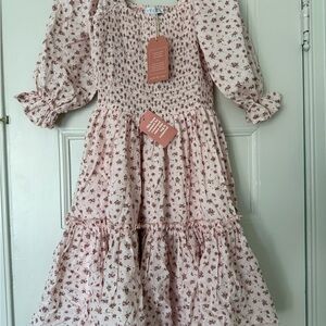 Floral Pink Ivy City mini dress